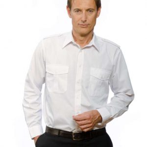 Nordhandel Pilotenhemden, weiß, langarm 32135