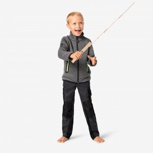 Mats | Kinder Strick-Fleece-Jacke | 79598